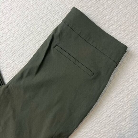 RW&CO Women Large Green Ankle Length Legging Pull On Pants Comfort Casual Stretc - Picture 11 of 11